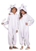 Kids Una the White Unicorn Costume Onesie Alt 2