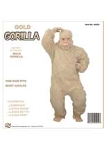 Gold Gorilla Adult Costume Alt 1
