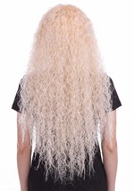 Womens Blonde Curly Costume Wig Alt 1