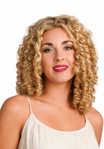 Womens Blonde Southern Belle Costume Wig