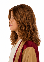 Kids Jesus Costume Wig Alt 1