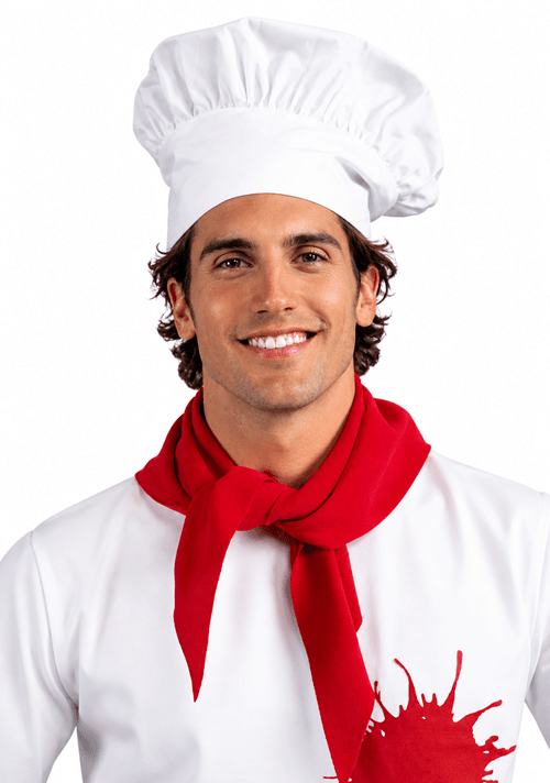Adult Deluxe Chef Costume Hat