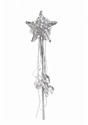 Fairy Sequin Silver Accessory Wand