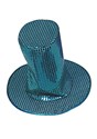 Adult Blue Sequin Disco Accessory Hat