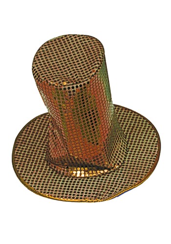Adult Gold Sequin Disco Accessory Hat