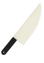Glow in Dark Chefs Cleaver Prop Accessory Alt 1