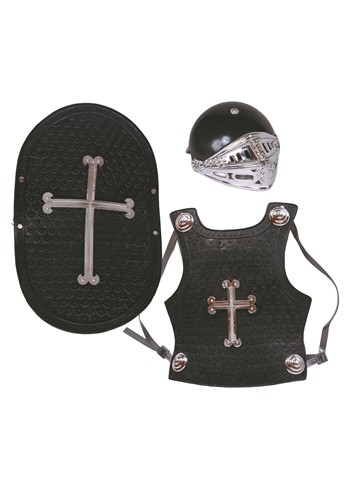 Child Black Knight Costume Set