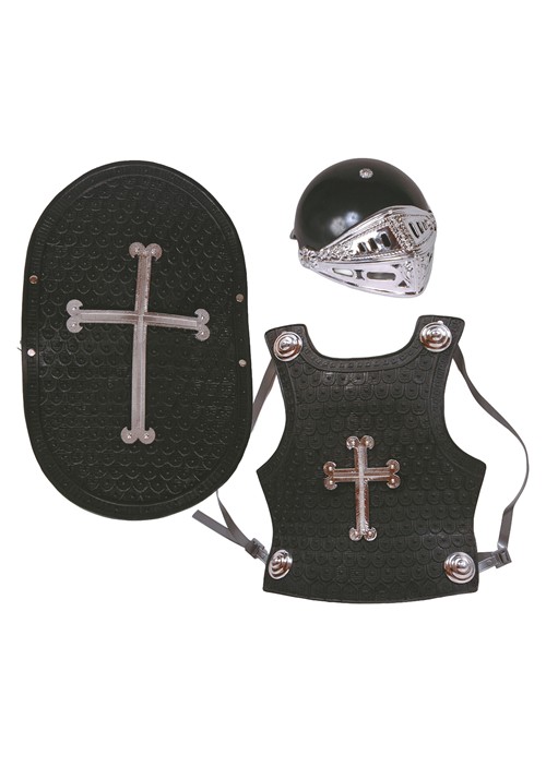 Child Black Knight Costume Set