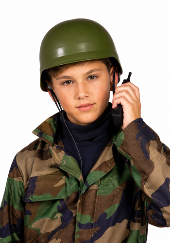 Kids GI Military Accessory Helmet