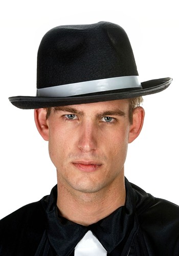 Adult Gangster Costume Black Hat