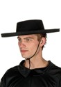 Adult Bandit Swordsman Black Costume Felt Hat