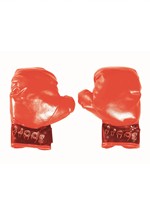 Small Red Boxing Gloves Accessory