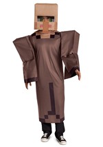 Adult Deluxe Minecraft Villager Costume Alt 1