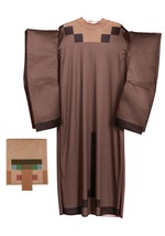 Adult Deluxe Minecraft Villager Costume Alt 4