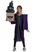 Kids Deluxe Minecraft Witch Costume Alt 1