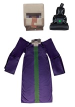 Kids Deluxe Minecraft Witch Costume Alt 4