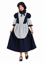 Kids Colonial Sarah Girl Peasant Costume Dress