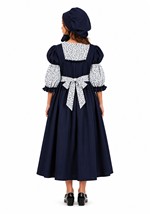 Kids Colonial Sarah Girl Peasant Costume Dress Alt 1