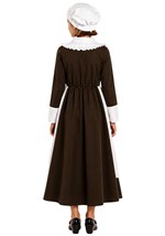 Colonial Peasant Girl Olive Costume Alt 1