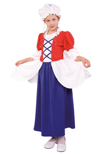 Girls Betsy Ross Dress Costume