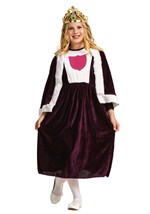 Child Royal Queen Costume Alt 1