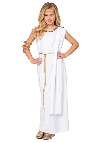Girls Goddess Athena Costume 1