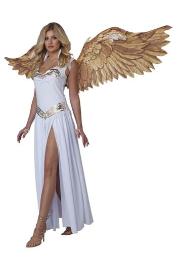 Adult Large Gold Cosplay Angel Wings