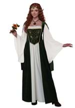 Womens Elven Renaissance Queen Dress Costume