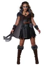 Womens Dark Warrior Viking Costume Alt 1