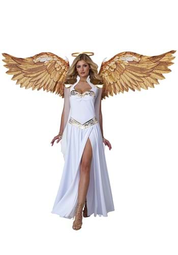 Womens Golden Devine Goddess Costume