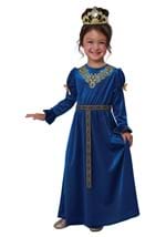 Girls Royal Blue Renaissance Princess Costume