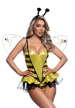 Sexy Queen Bee Womens Costume