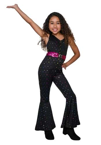 Girls Little Disco Doll Costume