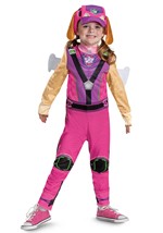 Girls Paw Patrol Dino Movie Classic Skye Costume