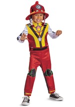 Kids Paw Patrol Dino Movie Classic Marshall Costume