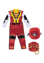 Kids Paw Patrol Dino Movie Deluxe Marshall Costume Alt 2