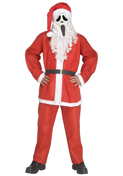 Ghost Face Santa Pub Crawl Mens Costume