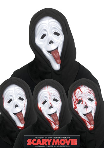 Scary Movie Wassup Bleeding Costume Mask for Adults