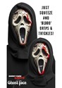 Adult Aged Ghost Face Costume Bleeding Mask