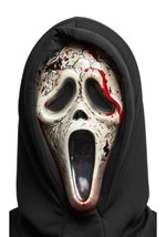 Adult Aged Ghost Face Costume Bleeding Mask Alt 1