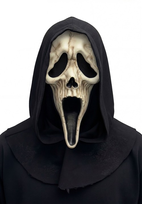 Adult Reaper Ghost Face Costume Mask