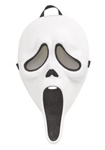 Womens Ghost Face Black Glitter Costume Alt 3