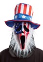 Uncle Ghost Face Costume Mask for Adults