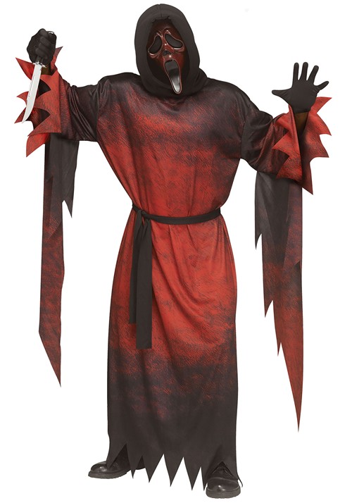 Adult Ghost Face Midnight Red Costume
