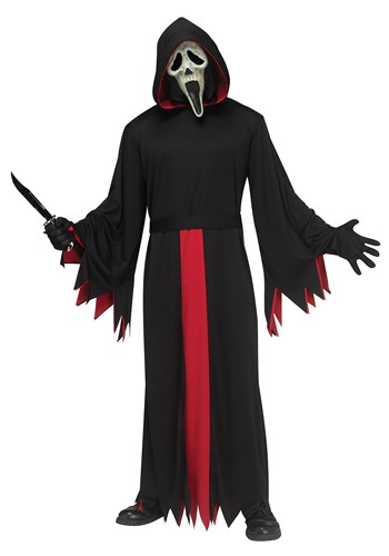 Mens Reaper Ghost Face Costume