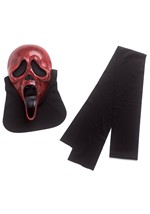 Kids Ghost Face Midnight Red Costume Alt 1