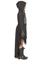 Girls Skele Stone Ghost Face Dress Costume Alt 3