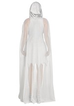 Womens Lady Silver Ghost Face 30th Anniversary Costume Alt 1