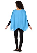 Adult PAC MAN Inky Poncho Costume Alt 1