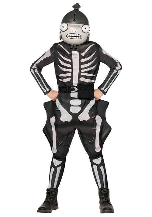 Kids Fishskull Fortnite Costume